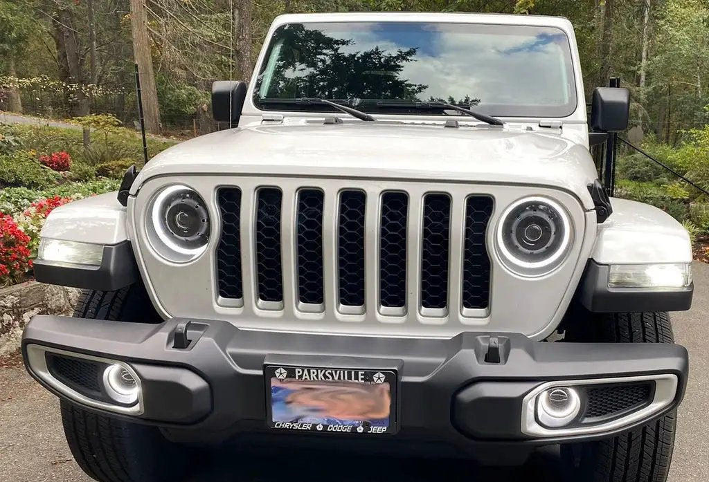 Oracle Lighting Featuring powerful 20W LEDs and distinctive white halos, these fog lights enhance visibility and add a stylish touch to your vehicle. Engineered for durability and easy installation. by Oracle Lighting