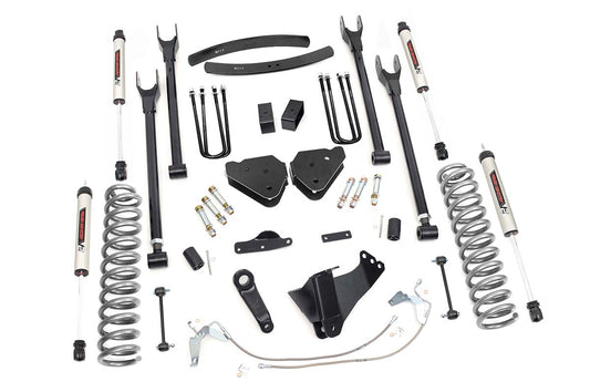 Kit de elevación de 6 pulgadas | Gasolina | 4 brazos | V2 | Ford F-250/F-350 Super Duty 4WD (08-10)