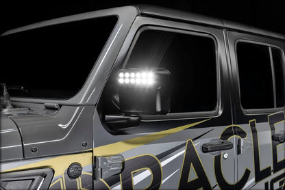 ORACLE Lighting LED Off-Road Side Mirrors for Jeep Wrangler JL / Gladiator JT by Oracle Lighting