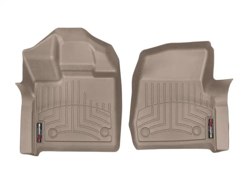 WeatherTech WT FloorLiner - Front - Tan by WeatherTech