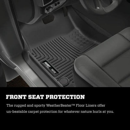 Husky Liners HL WB - Rear - Black by Husky Liners