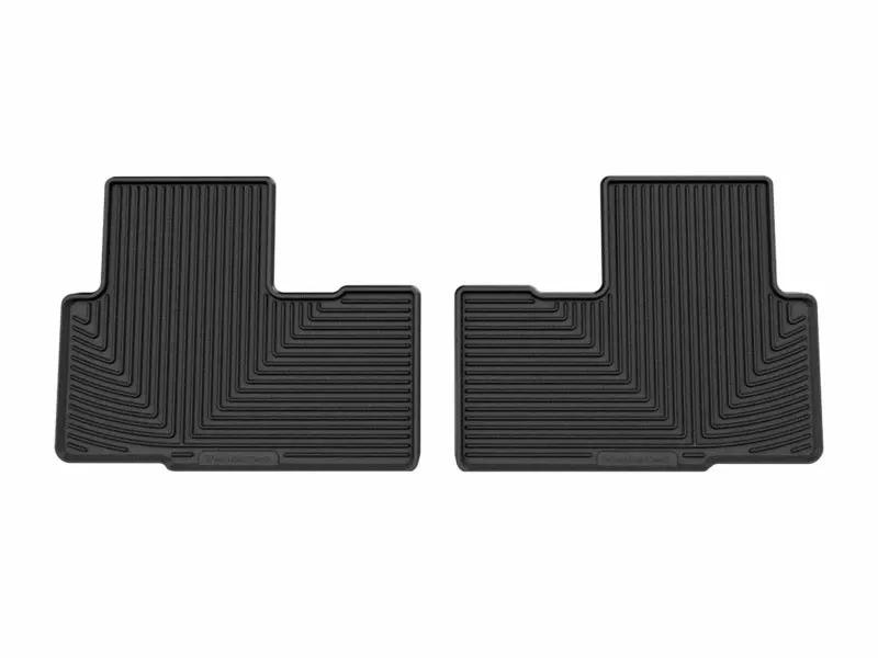 WeatherTech WT Rubber Mats - Rear - Blk by WeatherTech