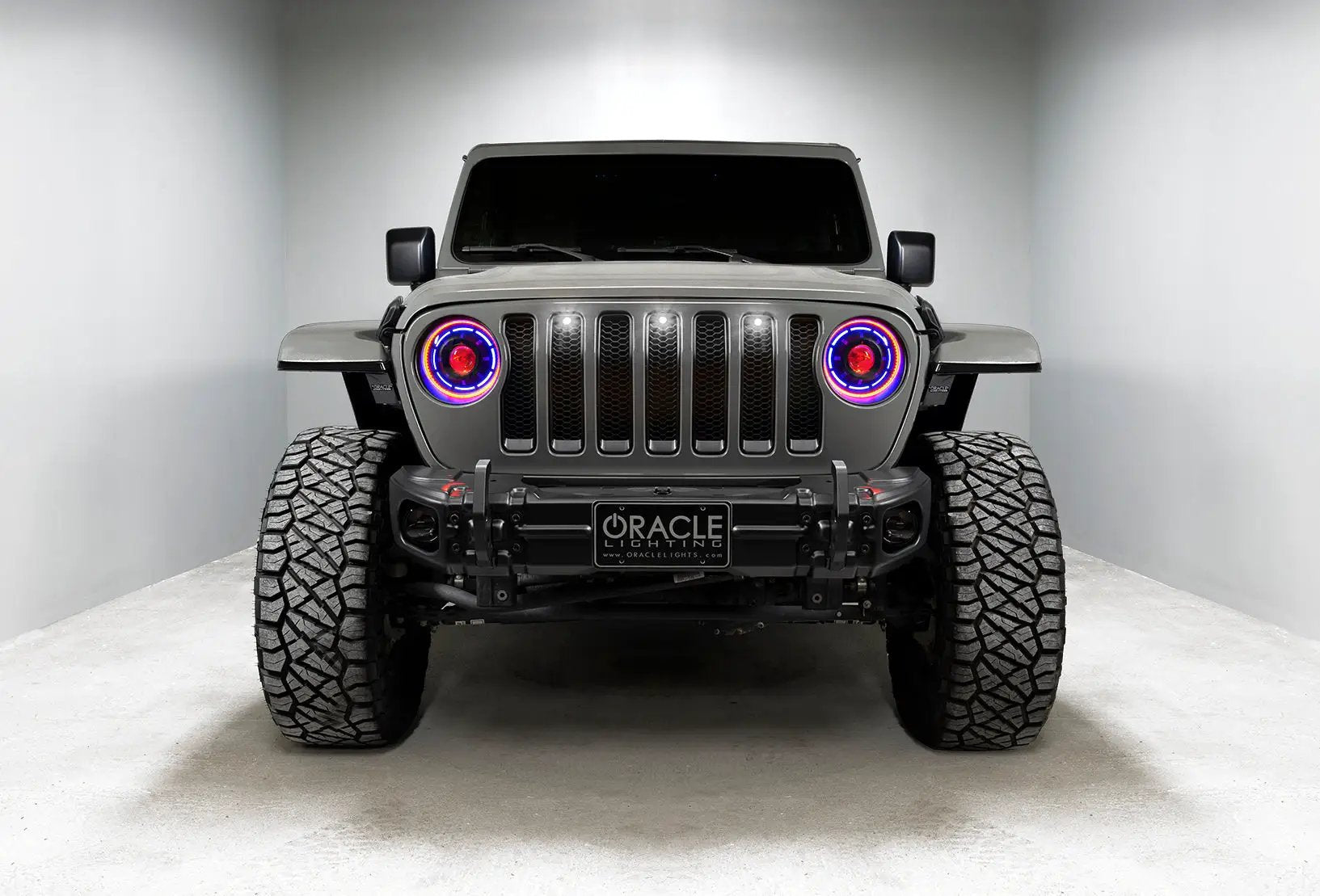 ORACLE Lighting Pre-Runner Style LED Grill Kit for Jeep Wrangler JL by Oracle Lighting