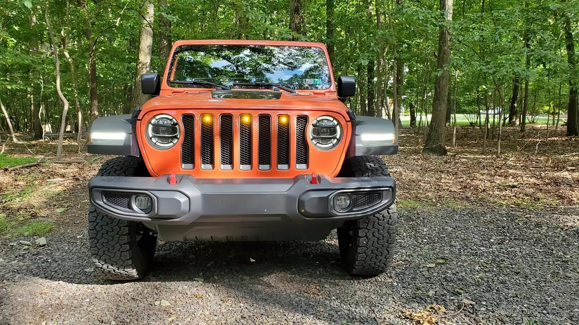 ORACLE Lighting Pre-Runner Style LED Grill Kit for Jeep Wrangler JL by Oracle Lighting