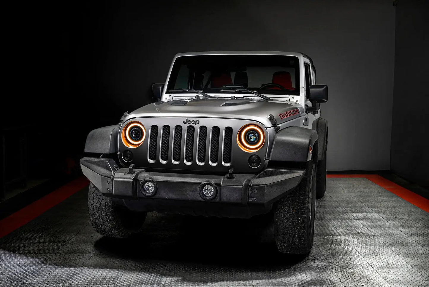 ORACLE Lighting Oculus 7" Switchback Bi-LED Projector Headlights for Jeep Wrangler JK by Oracle Lighting
