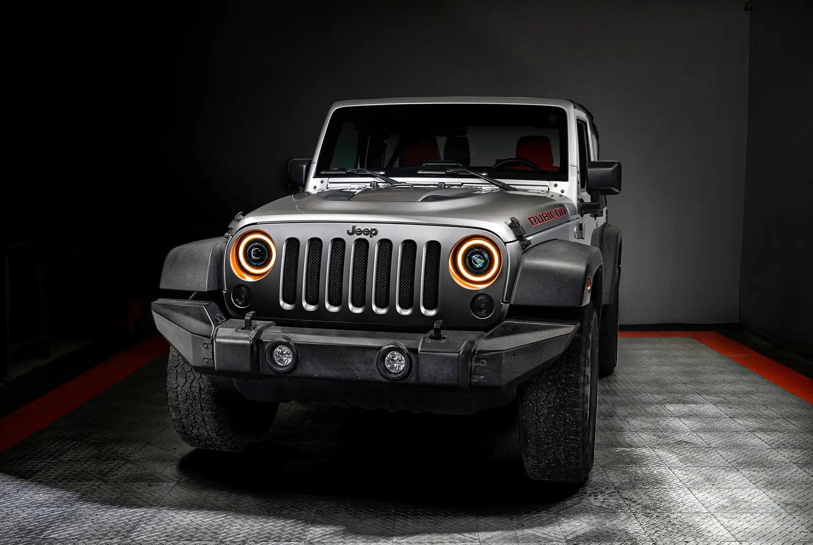 ORACLE Lighting Oculus 7" Switchback Bi-LED Projector Headlights for Jeep Wrangler JK by Oracle Lighting