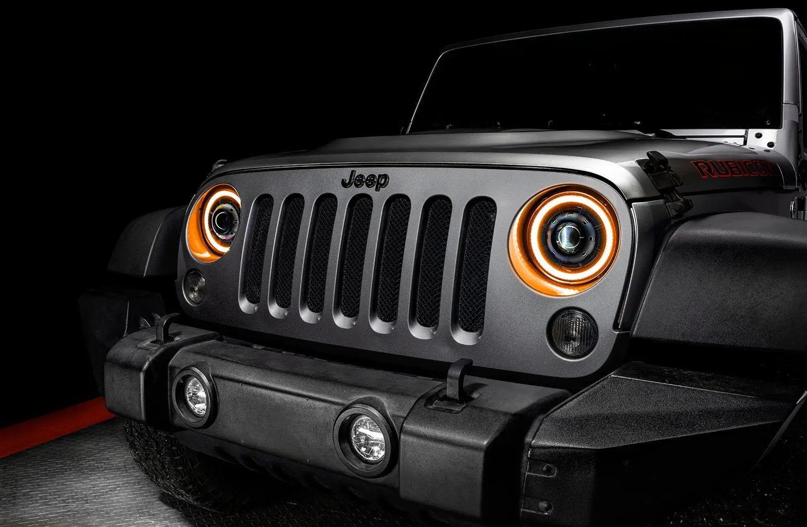 ORACLE Lighting Oculus 7" Switchback Bi-LED Projector Headlights for Jeep Wrangler JK by Oracle Lighting