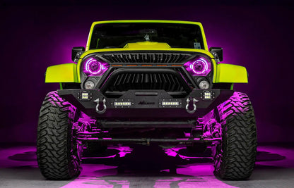 ORACLE Lighting Oculus 7" ColorSHIFT Bi-LED Projector Headlights for Wrangler JK by Oracle Lighting