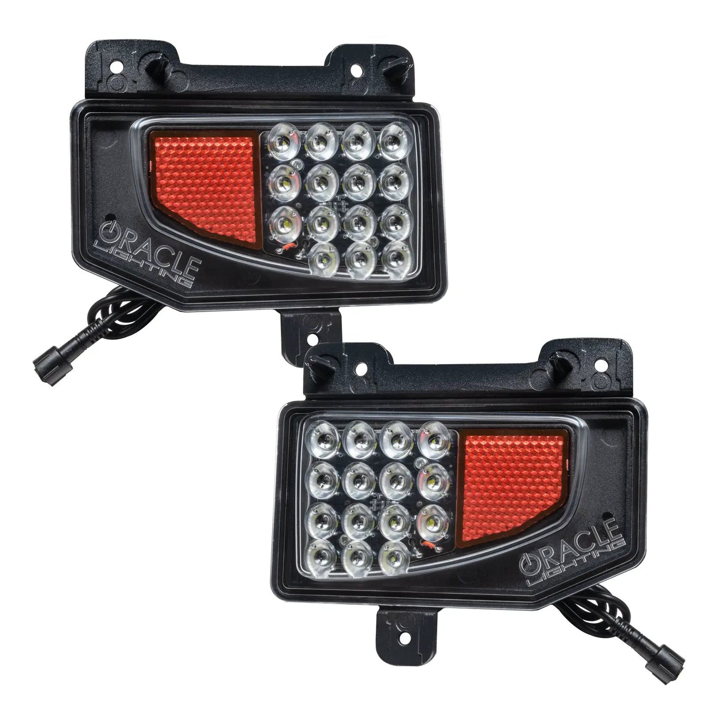 ORACLE Lighting Rear Bumper LED Reverse Lights for Jeep Gladiator JT by Oracle Lighting
