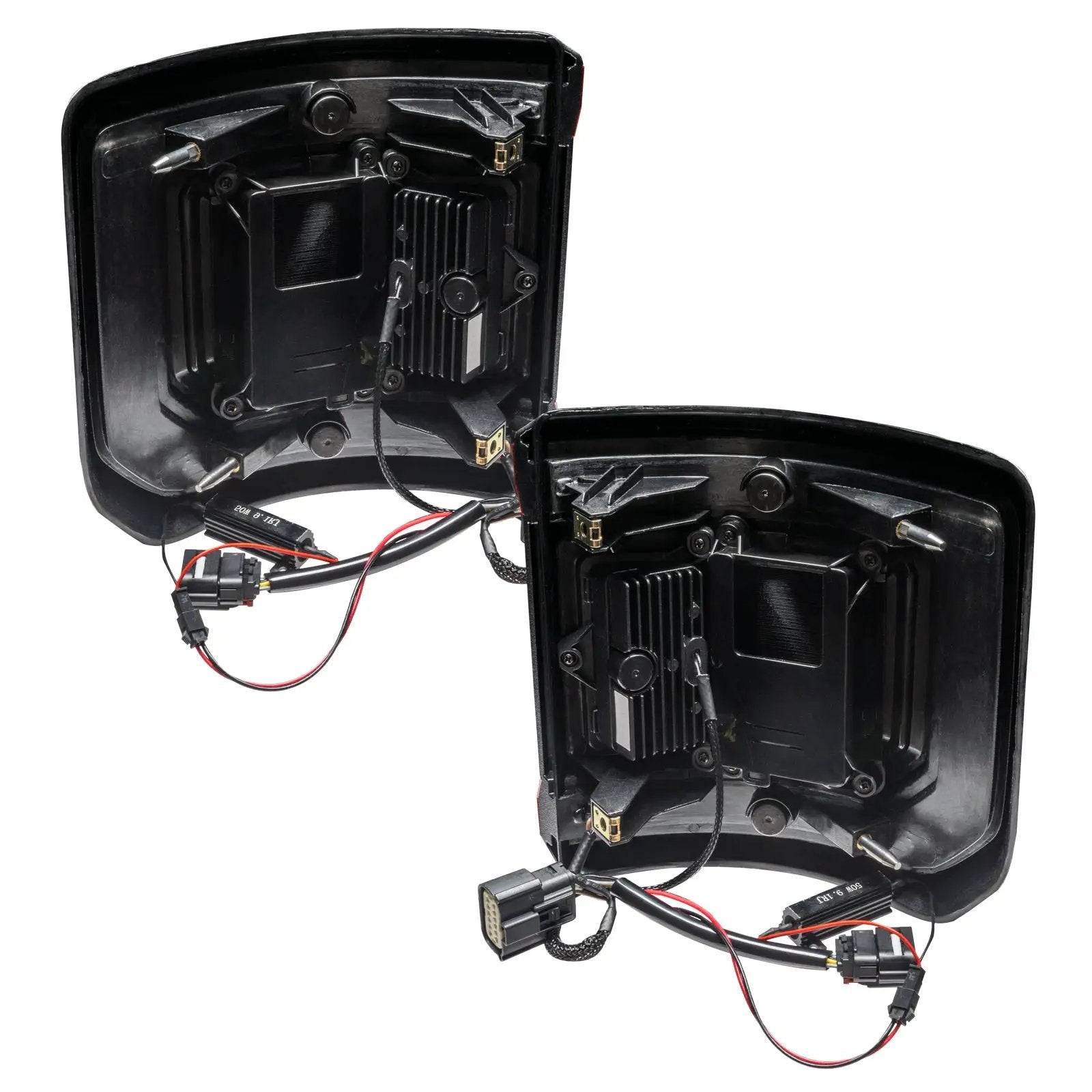 ORACLE Lighting V2 "Black Series" Flush Mount LED Tail Lights for Jeep Gladiator JT Low-Profile Plug-and-Play by Oracle Lighting