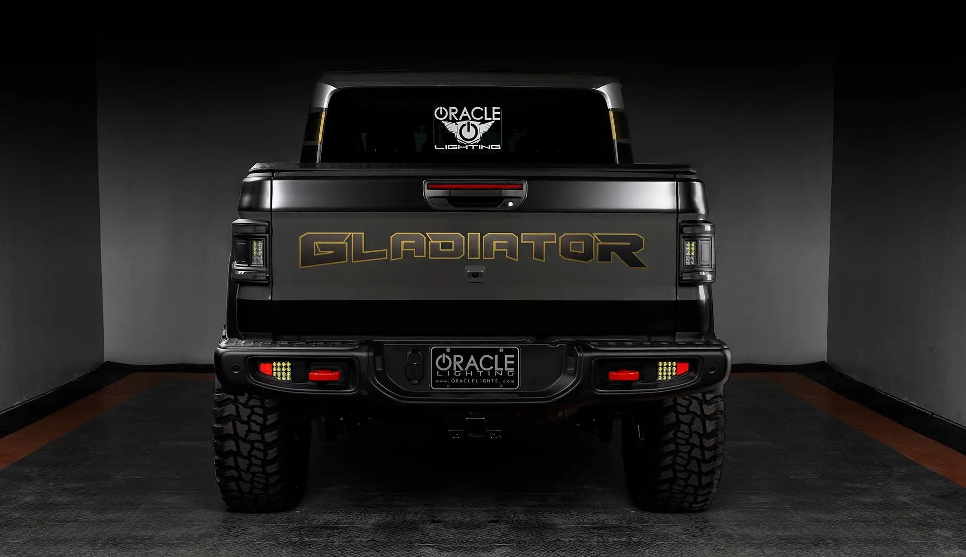 ORACLE Lighting V2 "Black Series" Flush Mount LED Tail Lights for Jeep Gladiator JT Low-Profile Plug-and-Play by Oracle Lighting
