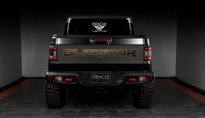 ORACLE Lighting V2 Flush Mount LED Tail Lights for Jeep Gladiator JT Low-Profile Plug-and-Play by Oracle Lighting