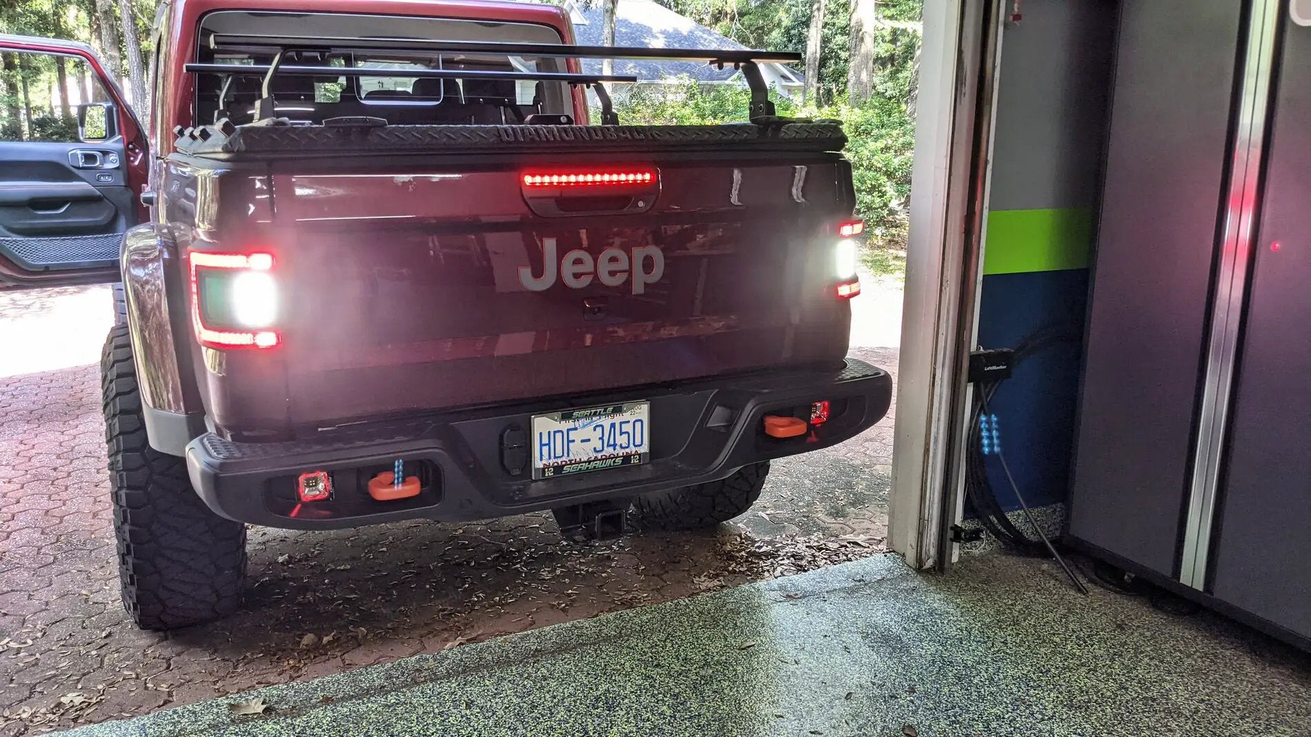 ORACLE Lighting V2 Flush Mount LED Tail Lights for Jeep Gladiator JT Low-Profile Plug-and-Play by Oracle Lighting