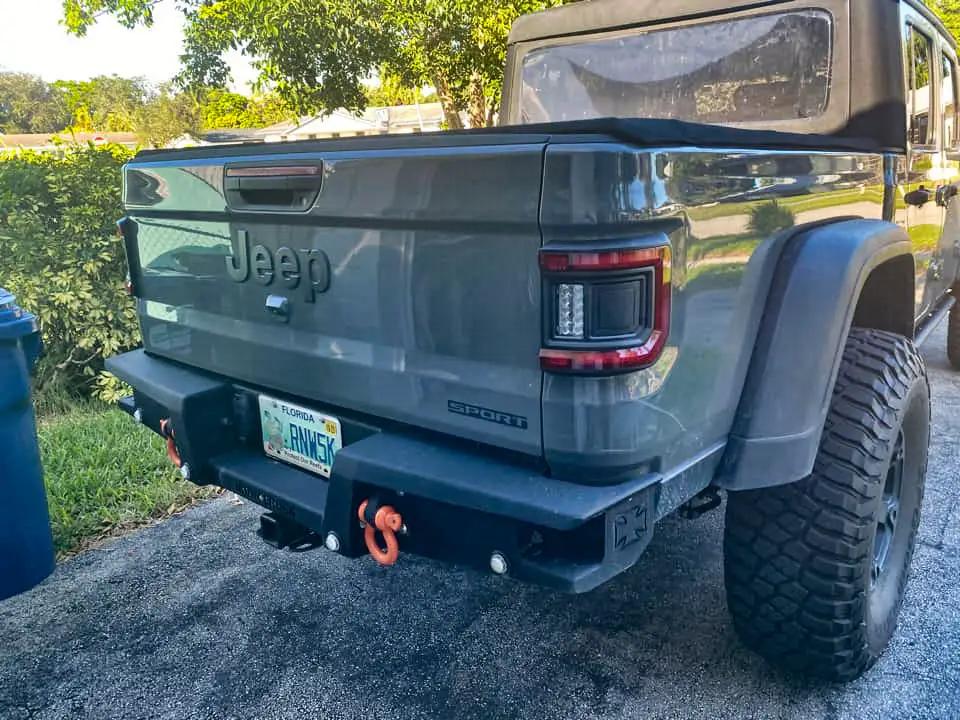 ORACLE Lighting V2 Flush Mount LED Tail Lights for Jeep Gladiator JT Low-Profile Plug-and-Play by Oracle Lighting