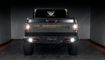 ORACLE Lighting V2 Flush Mount LED Tail Lights for Jeep Gladiator JT Low-Profile Plug-and-Play by Oracle Lighting
