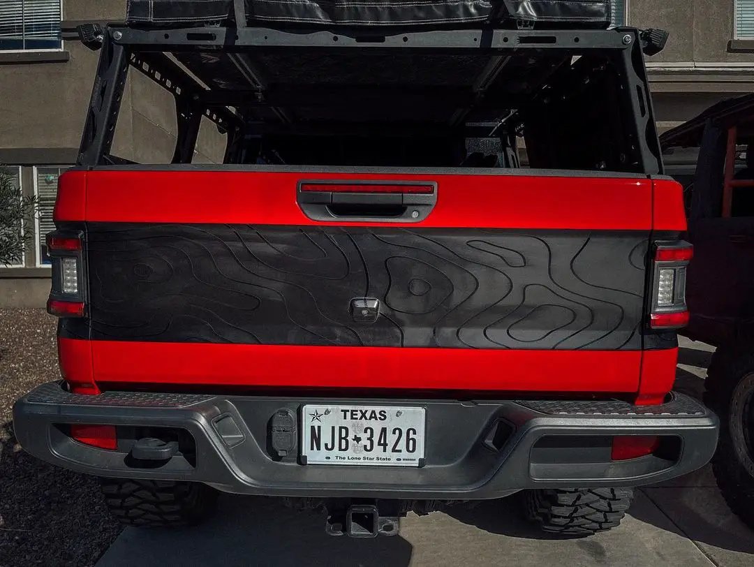 ORACLE Lighting V2 Flush Mount LED Tail Lights for Jeep Gladiator JT Low-Profile Plug-and-Play by Oracle Lighting