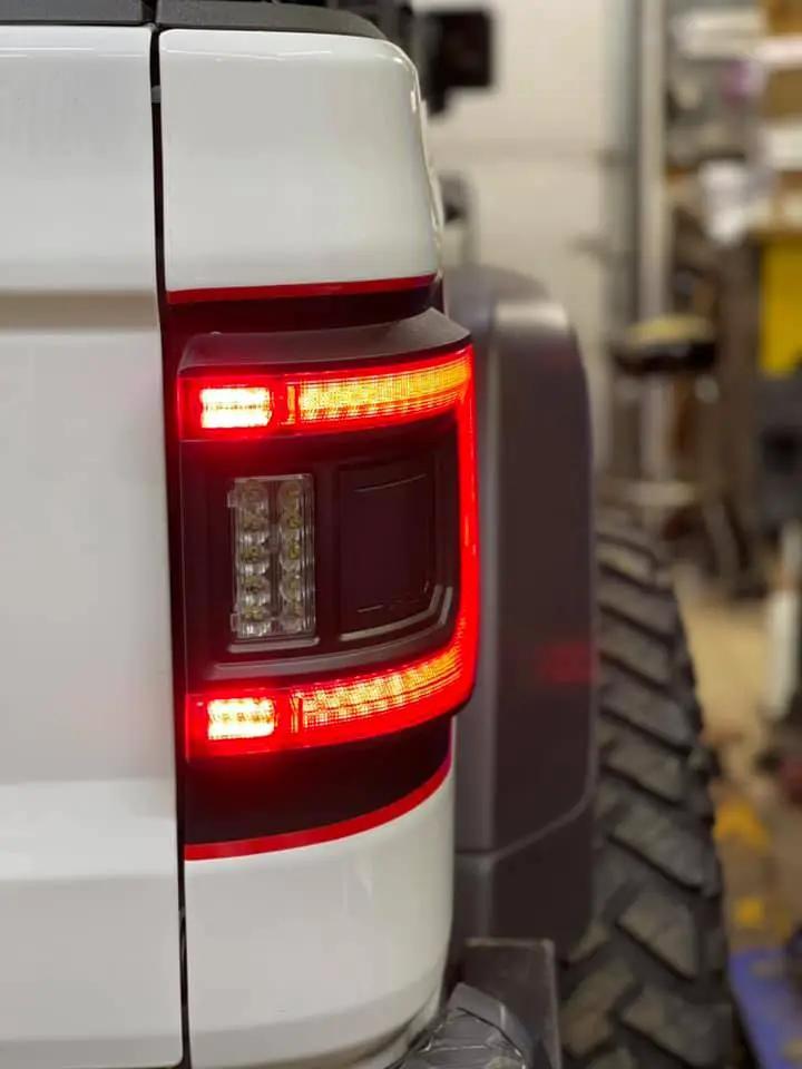 ORACLE Lighting V2 Flush Mount LED Tail Lights for Jeep Gladiator JT Low-Profile Plug-and-Play by Oracle Lighting