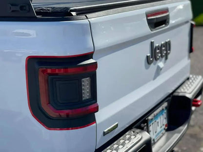 ORACLE Lighting V2 Flush Mount LED Tail Lights for Jeep Gladiator JT Low-Profile Plug-and-Play by Oracle Lighting