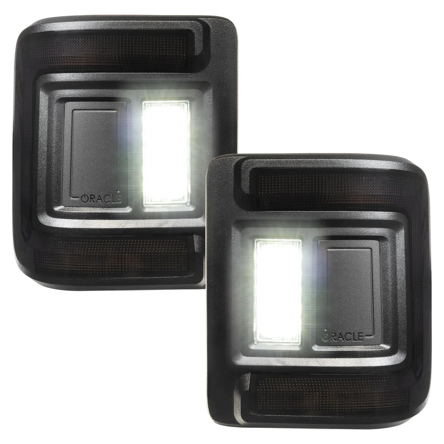 ORACLE Lighting V2 "Black Series" Flush Mount LED Tail Lights for Jeep Wrangler JL Low-Profile Plug-and-Play by Oracle Lighting