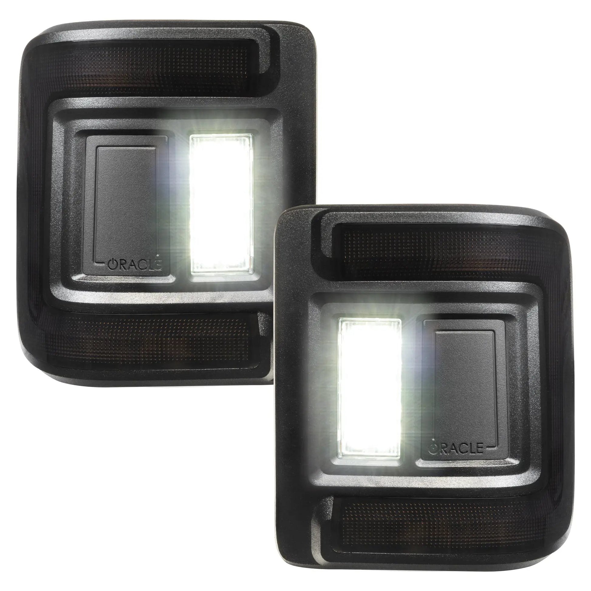 ORACLE Lighting V2 "Black Series" Flush Mount LED Tail Lights for Jeep Wrangler JL Low-Profile Plug-and-Play by Oracle Lighting