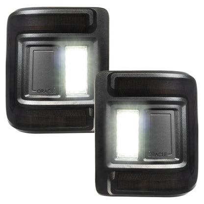 ORACLE Lighting V2 "Black Series" Flush Mount LED Tail Lights for Jeep Wrangler JL Low-Profile Plug-and-Play by Oracle Lighting
