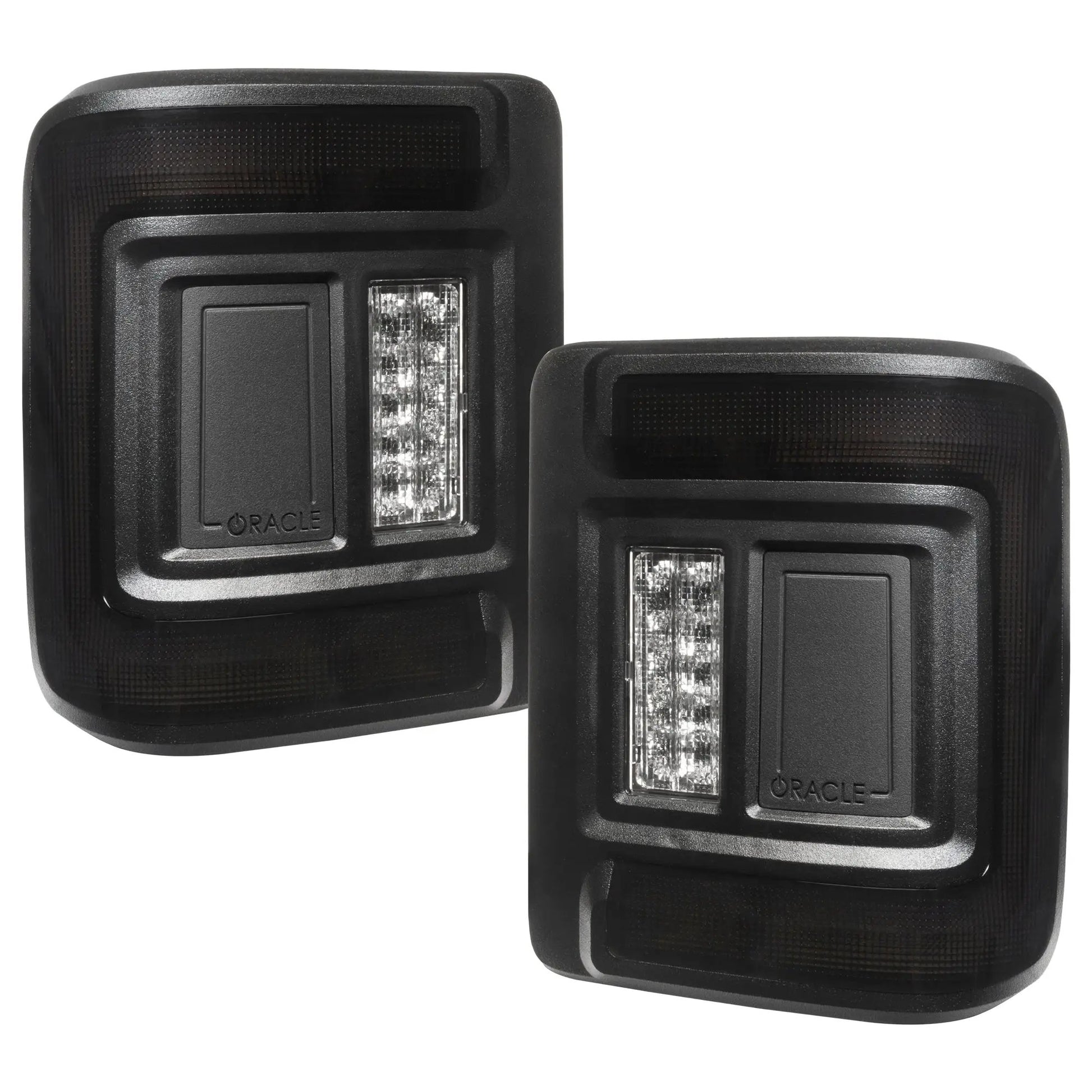 ORACLE Lighting V2 "Black Series" Flush Mount LED Tail Lights for Jeep Wrangler JL Low-Profile Plug-and-Play by Oracle Lighting