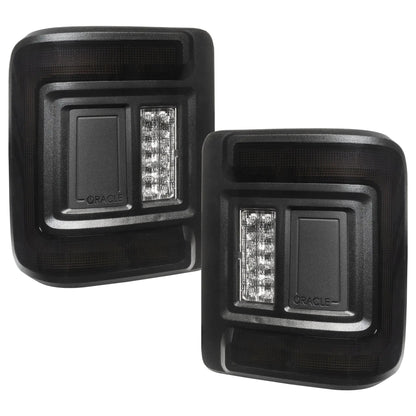 ORACLE Lighting V2 "Black Series" Flush Mount LED Tail Lights for Jeep Wrangler JL Low-Profile Plug-and-Play by Oracle Lighting