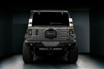 ORACLE Lighting V2 "Black Series" Flush Mount LED Tail Lights for Jeep Wrangler JL Low-Profile Plug-and-Play by Oracle Lighting