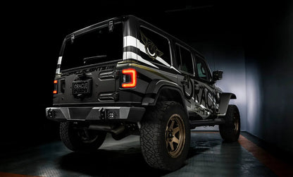 ORACLE Lighting V2 "Black Series" Flush Mount LED Tail Lights for Jeep Wrangler JL Low-Profile Plug-and-Play by Oracle Lighting