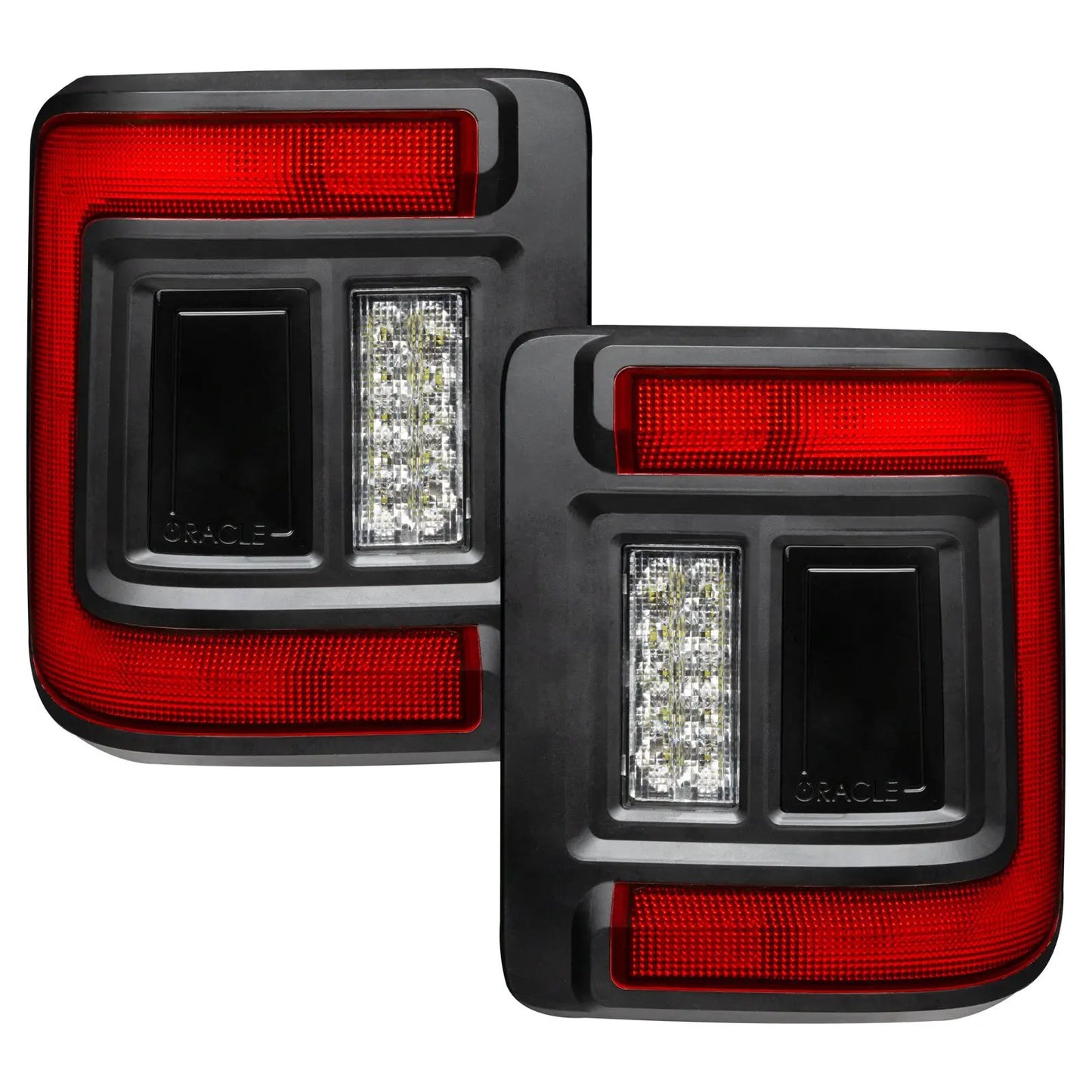 Oracle Lighting V2 Flush Mount LED Tail Lights for Jeep Wrangler JL Low-Profile Plug-and-Play by Oracle Lighting