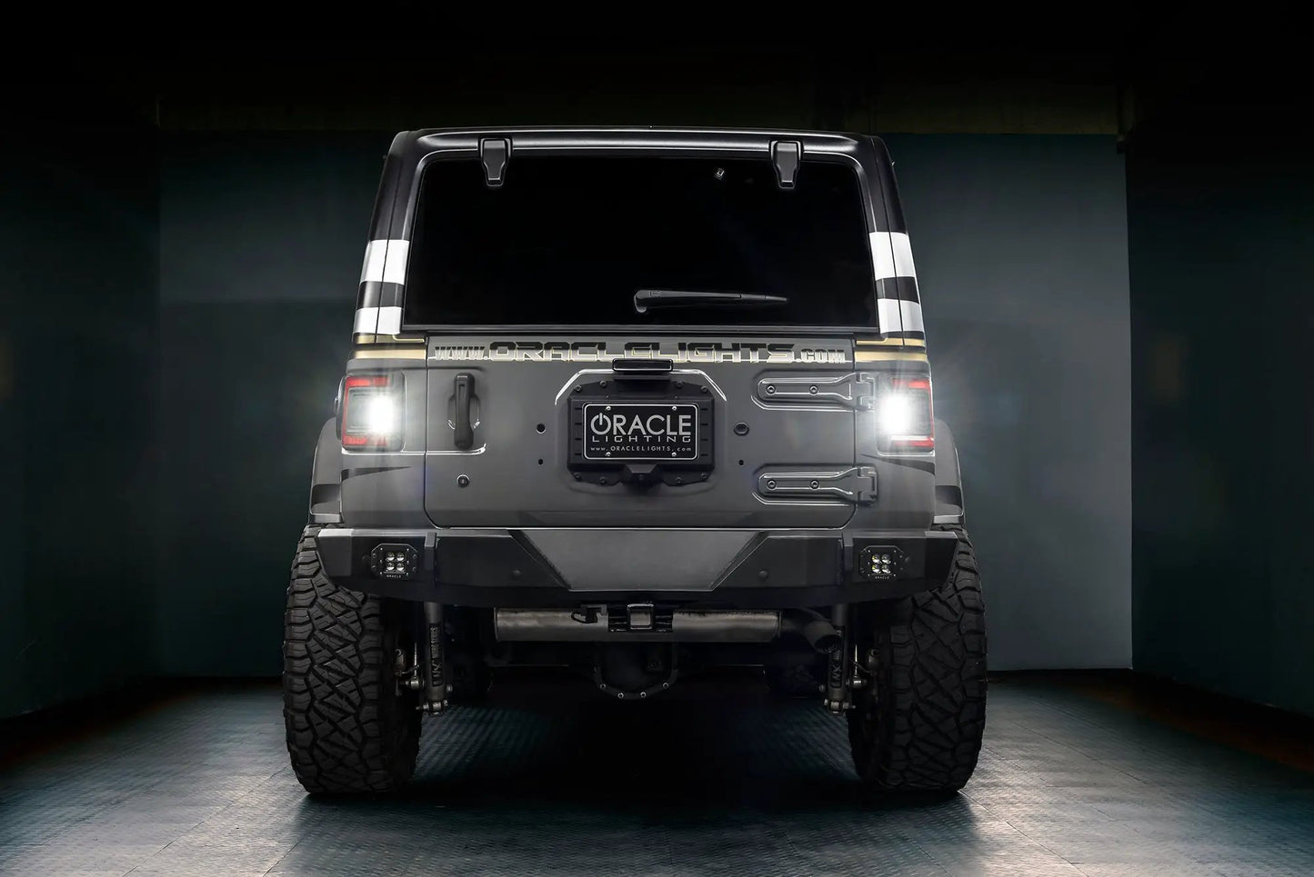 Oracle Lighting V2 Flush Mount LED Tail Lights for Jeep Wrangler JL Low-Profile Plug-and-Play by Oracle Lighting