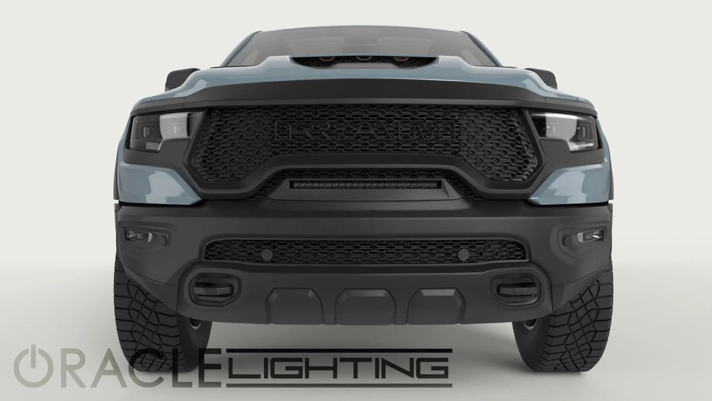ORACLE Lighting 2019-2024 RAM Rebel/TRX Front Bumper Flush LED Light Bar System by Oracle Lighting