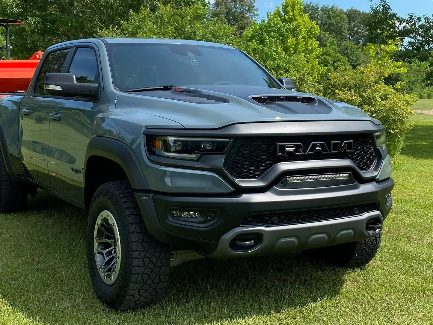 ORACLE Lighting 2019-2024 RAM Rebel/TRX Front Bumper Flush LED Light Bar System by Oracle Lighting