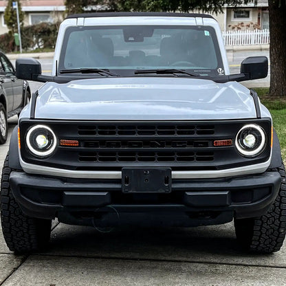 ORACLE Lighting Oculus(TM) Bi-LED Projector Headlights for 2021+ Ford Bronco - White LED by Oracle Lighting