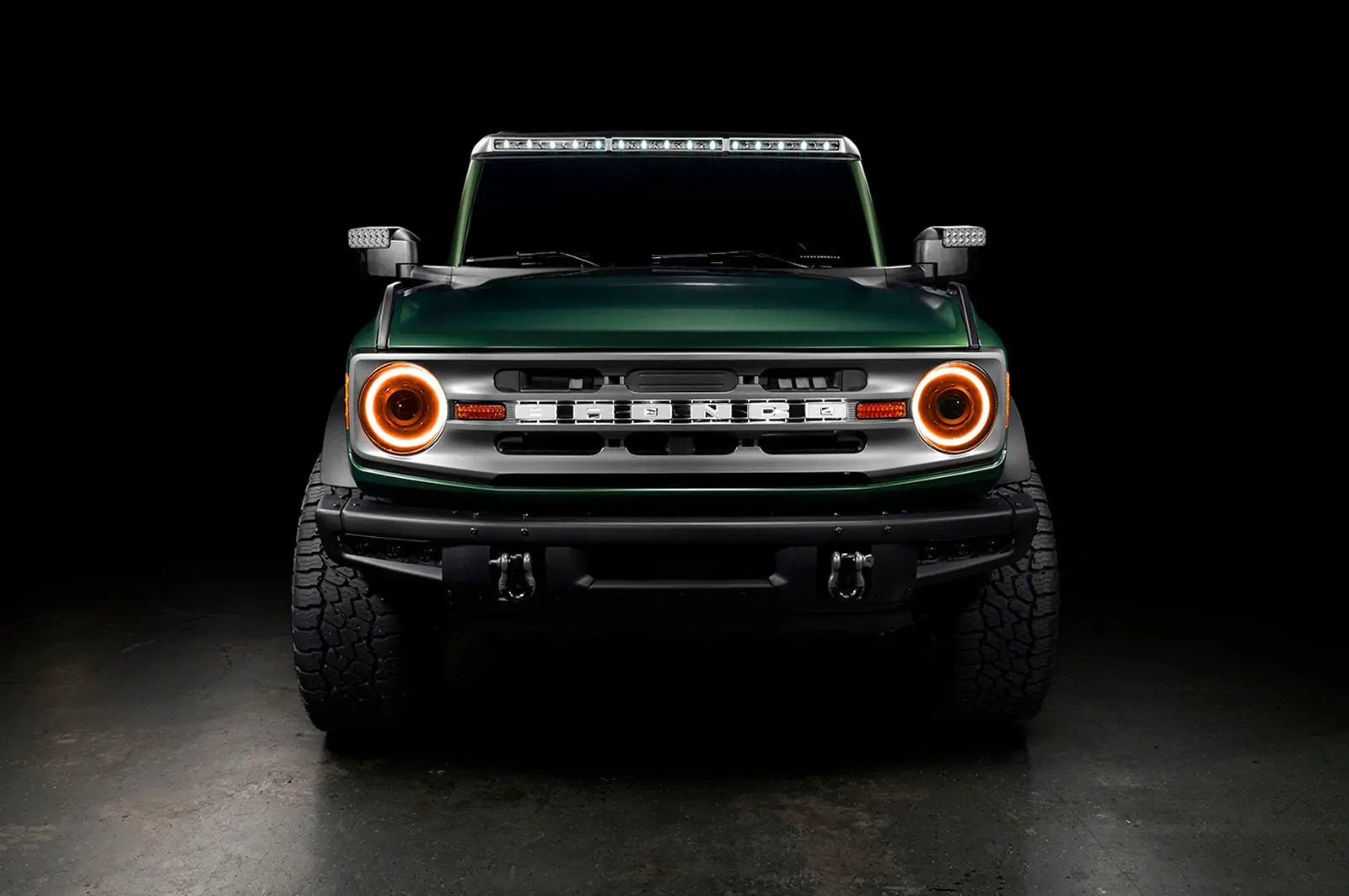 ORACLE Lighting Oculus(TM) Bi-LED Projector Headlights for 2021+ Ford Bronco - Amber LED by Oracle Lighting