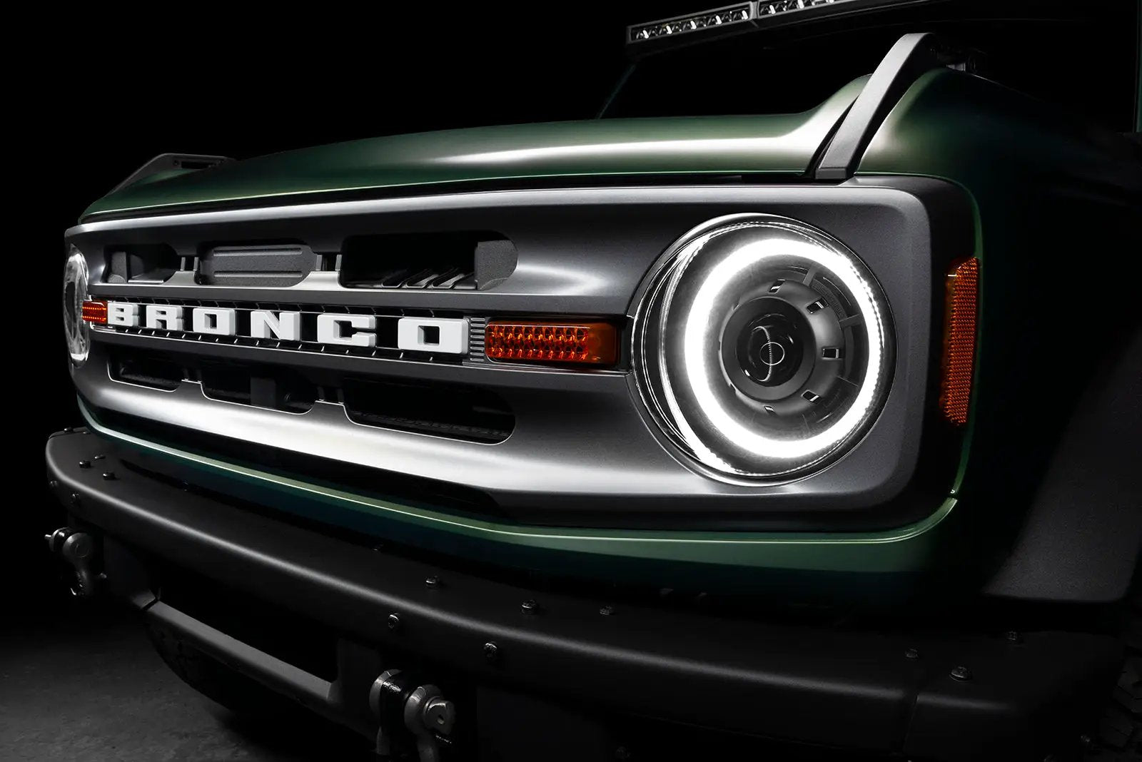 ORACLE Lighting Oculus(TM) Bi-LED Projector Headlights for 2021+ Ford Bronco - Amber/White Switchback by Oracle Lighting