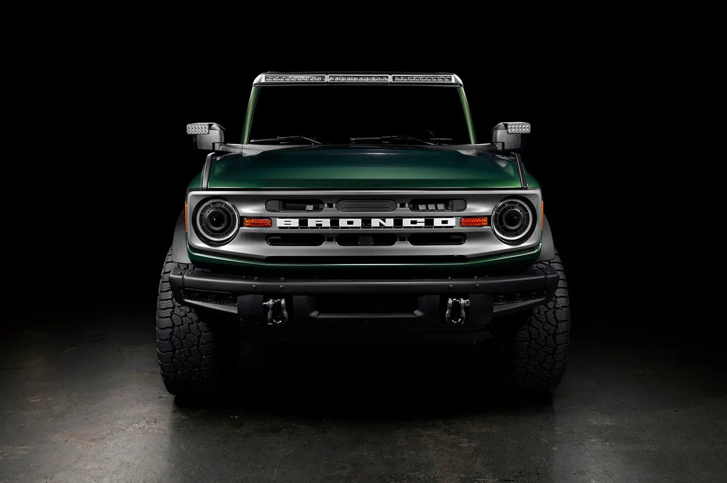 ORACLE Lighting Oculus(TM) Bi-LED Projector Headlights for 2021+ Ford Bronco - Amber/White Switchback