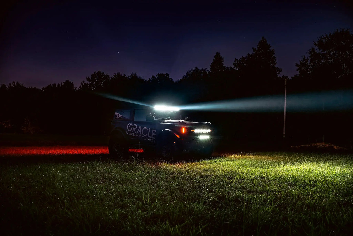 ORACLE Lighting Integrated Windshield Roof LED Light Bar System for 2021+ Ford Bronco