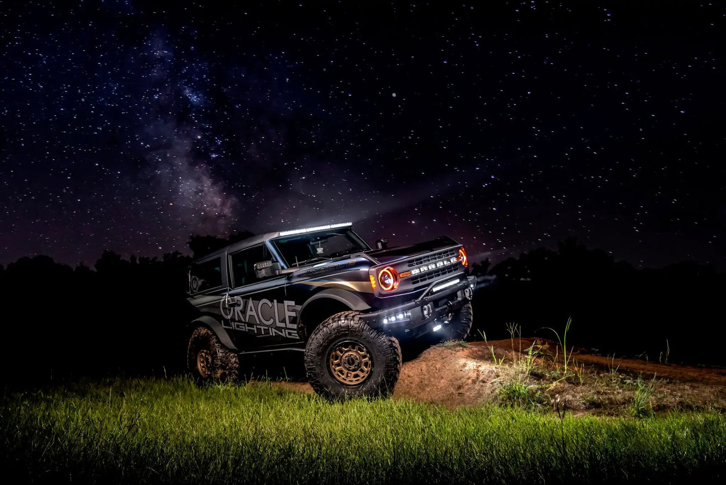 ORACLE Lighting Integrated Windshield Roof LED Light Bar System for 2021+ Ford Bronco