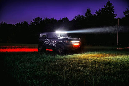 ORACLE Lighting Integrated Windshield Roof LED Light Bar System for 2021+ Ford Bronco