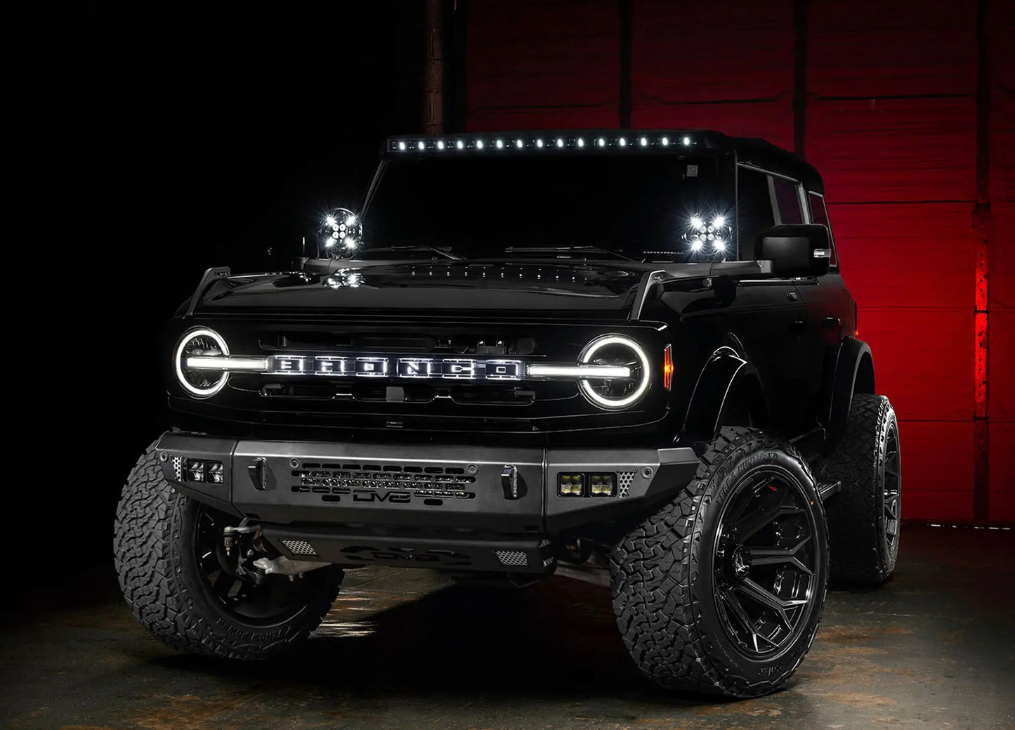ORACLE Lighting Integrated Windshield Roof LED Light Bar System for 2021+ Ford Bronco by Oracle Lighting