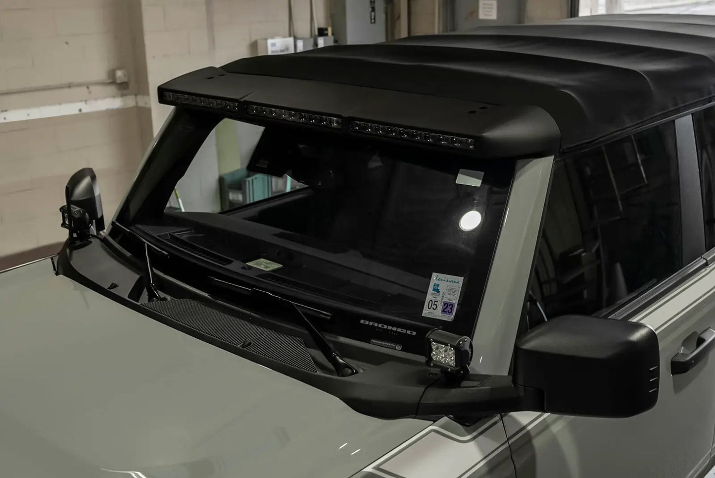 ORACLE Lighting Integrated Windshield Roof LED Light Bar System for 2021+ Ford Bronco by Oracle Lighting