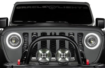 ORACLE Lighting Universal Pre-Runner Style LED Grill Light Kit (New Style) - Clear Lens by Oracle Lighting