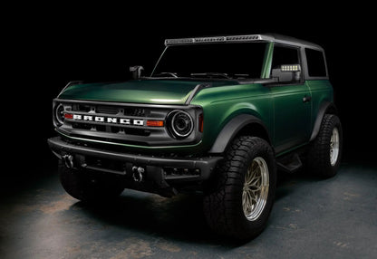ORACLE Lighting 2021-2024 Ford Bronco Triple LED Fog Light Kit for Steel Bumper by Oracle Lighting