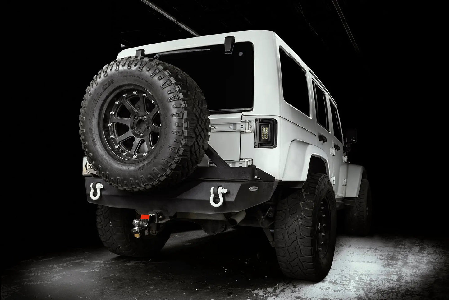 ORACLE Lighting "Black Series" V2 2007-2017 Jeep Wrangler JK Flush Mount LED Tail Lights Low-Profile Trail Protection