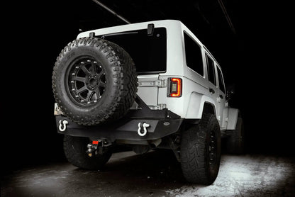 ORACLE Lighting "Black Series" V2 2007-2017 Jeep Wrangler JK Flush Mount LED Tail Lights Low-Profile Trail Protection