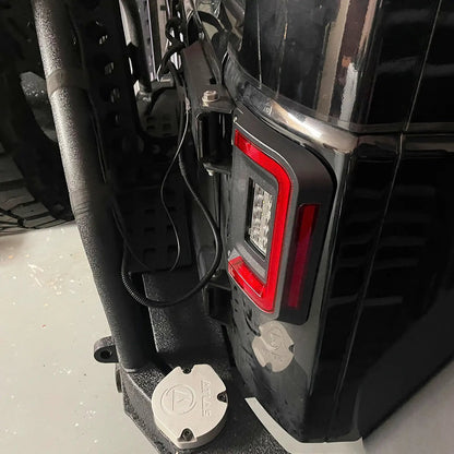 ORACLE Lighting V2 2007-2017 Jeep Wrangler JK Flush Mount LED Tail Lights Low-Profile Trail Protection - Standard Lens by Oracle Lighting