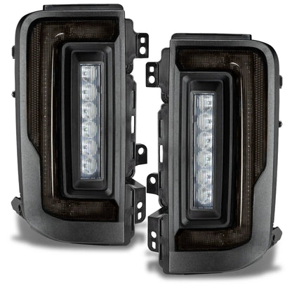 ORACLE Lighting "Black Series" V2 2021-2025 Ford Bronco Flush Mount LED Tail Lights - Low Profile 1,400 Lumens - Fits Factory Halogen Models