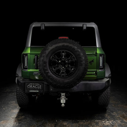 ORACLE Lighting "Black Series" V2 2021-2025 Ford Bronco Flush Mount LED Tail Lights - Low Profile 1,400 Lumens - Fits Factory Halogen Models