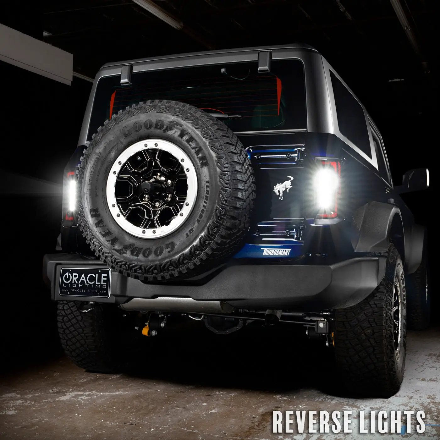 ORACLE Lighting V2 2021-2025 Ford Bronco Flush Mount LED Tail Lights - Low Profile 1,400 Lumens - Fits Factory Halogen Models